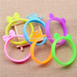 Custom Debossed Logo Silicone Bracelet for Promotion